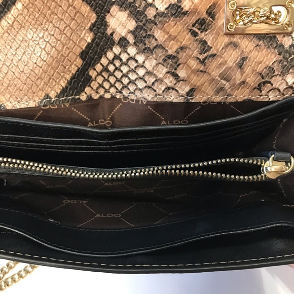 Aldo zebra skinned crossbody handbag - Picture 7 of 8